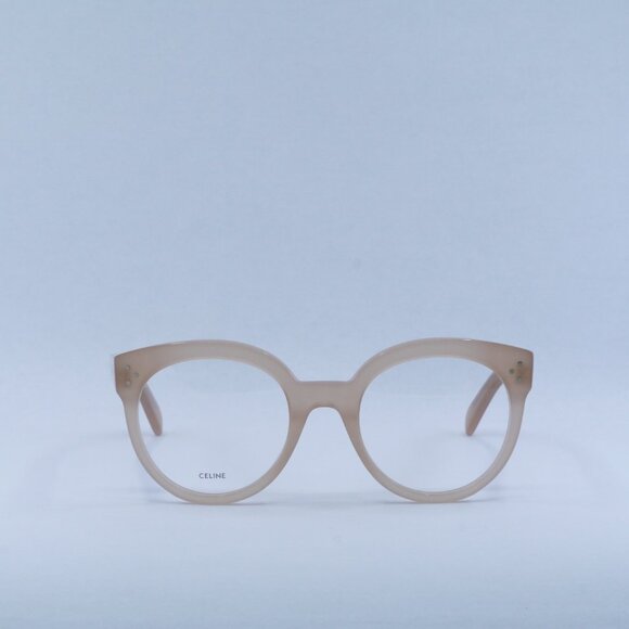 🕶️ New Celine CL50093I 072 Eyeglasses - Shiny Milky Pink Frame - Picture 2 of 10